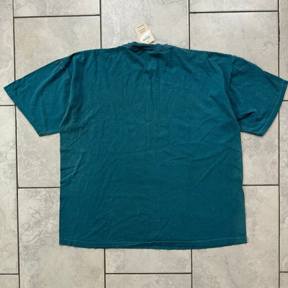 VINTAGE 90s NWT Guess Yacht Club Single Stitch T-Shirt Size XL Georges Marciano - Picture 5 of 6